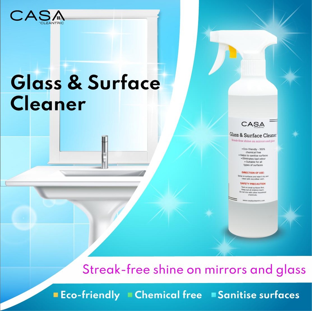 [500ml] Glass and Surface Cleaner